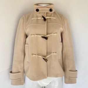 Banana Republic Cream Toggle Jacket